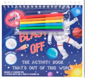 Blast Off Activity Book