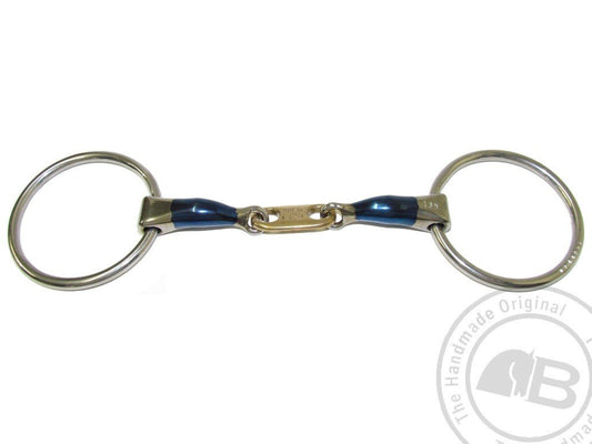 Dressage Control Plate Loose Ring Bomber