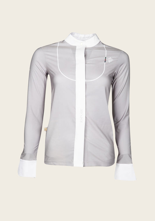 Espoir Lumiere Button Eternal Collection Grey Show Shirt