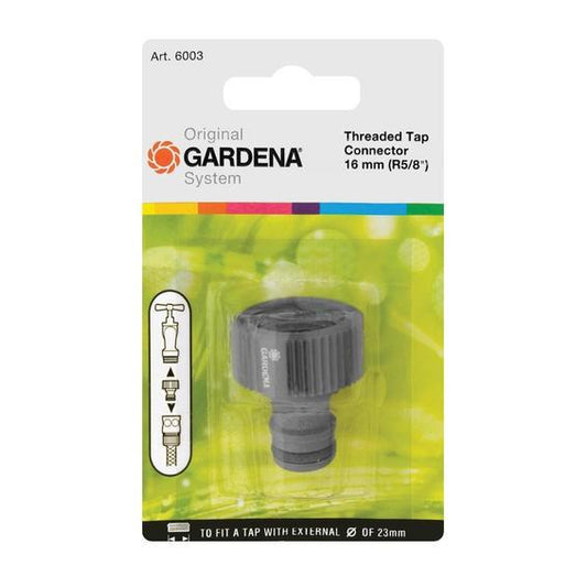 Gardena Threaded Tap Conn. 16mm