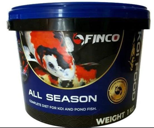Finco All Season Koi Food 1kg Med