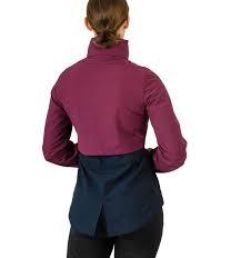 Carrie Riding Jacket- Beet /Navy