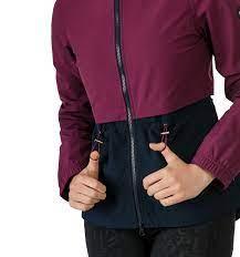 Carrie Riding Jacket- Beet /Navy