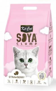 Soya Clump Cat Litter 7l Strawberry