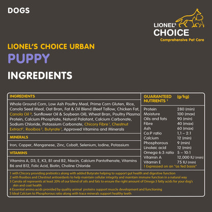 Lionels Choice Puppy 20kg