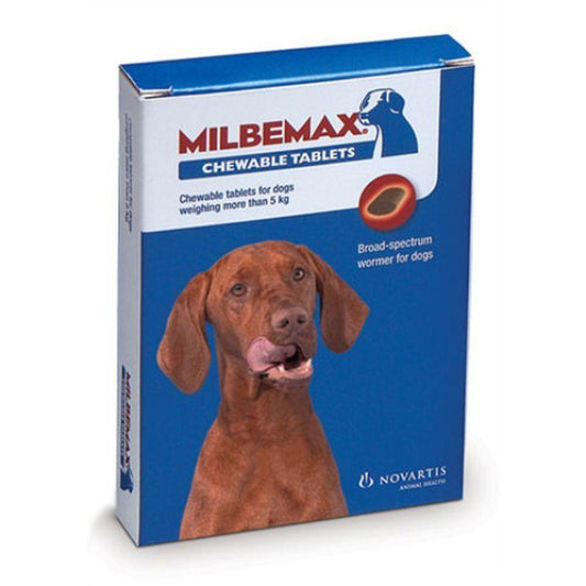 Milbemax Chew Adult Dog each