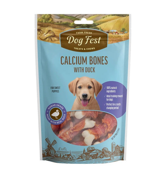Pet Fest Calcium Bones Duck (Puppies) 90g