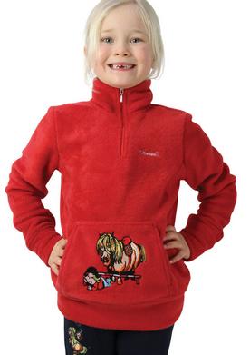 Hy Fleece Top Thelwell Red