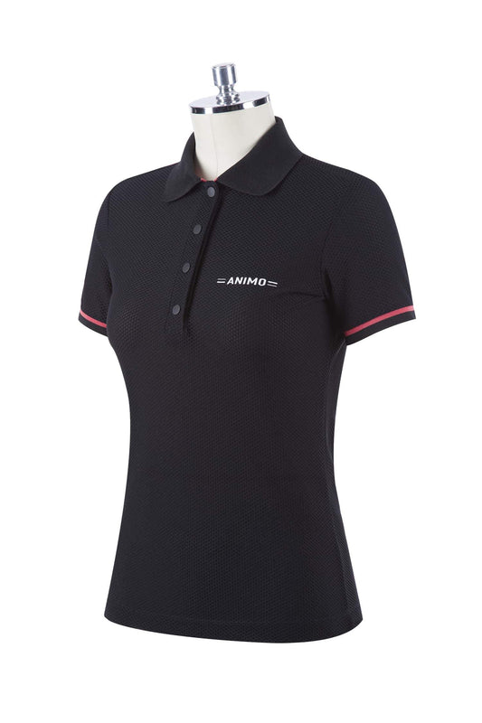 Animo Brevius shirt Short Sleeve Black/Pink