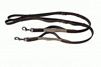 Brown Side Reins Leather