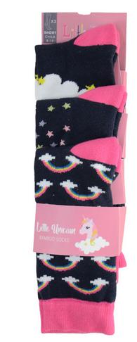 Hy Child Socks Unicorn 3pairs