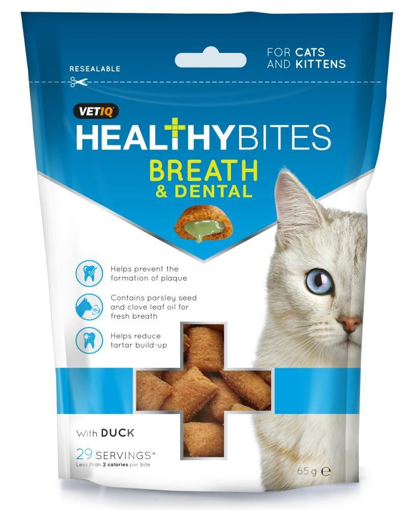 Healthy Bites Breath &  Dental Treats For Cats