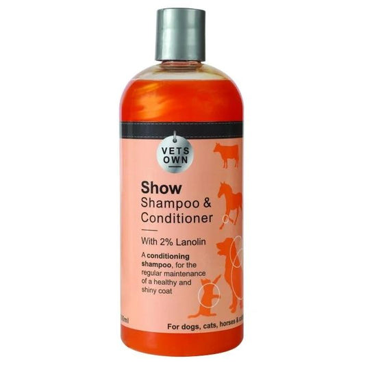 Vets Own Show Shampoo &  Conditioner 500ml