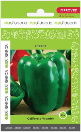 EASI SEED - PEPPER CALIFORNIA WONDER