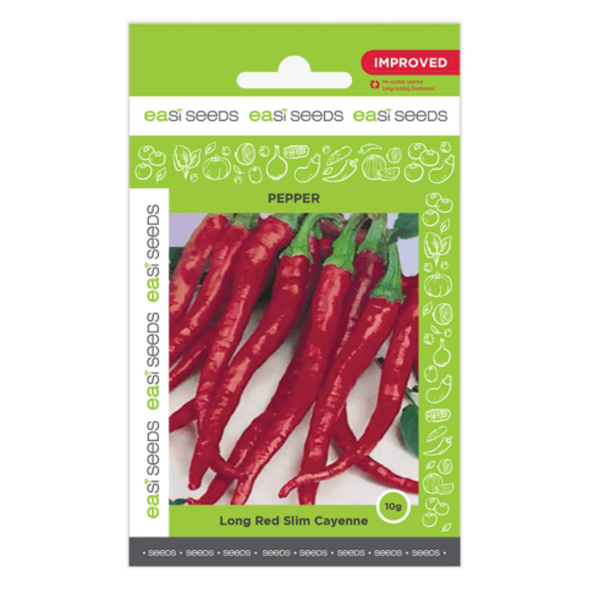 ES - PEPPER LONG RED SLIM CAYENNE