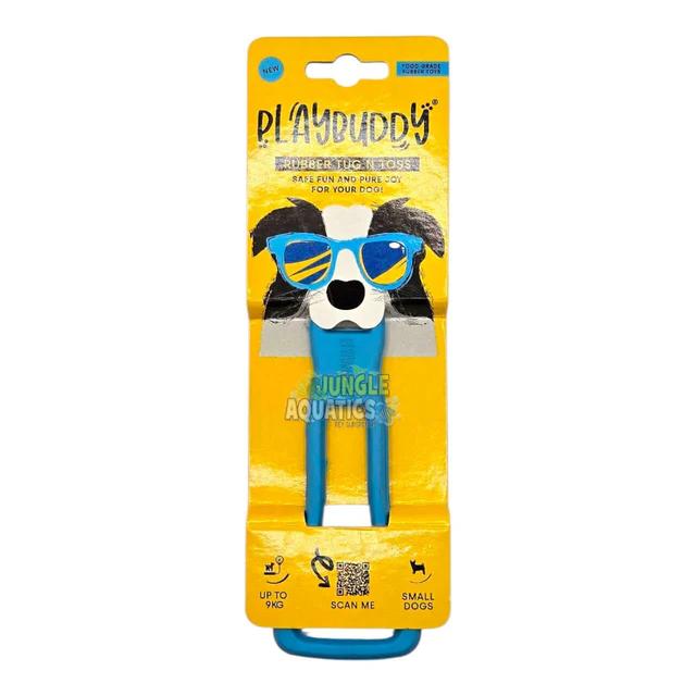 Toy Playbuddy Tug And Toss Medium Blue