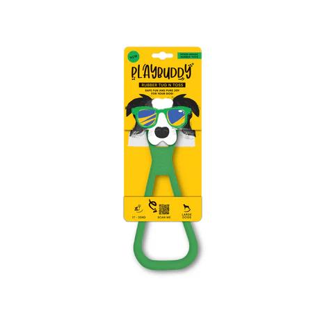 Toy Playbuddy Tug And Toss Large Green