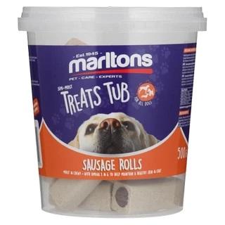 SEMI MOIST SAUSAGE ROLLS TUB 500G