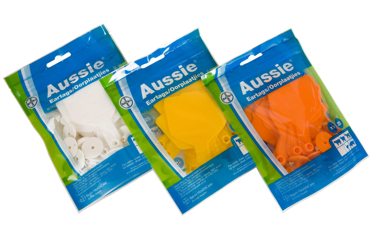 Aussie Ear Tag Sheep Green
