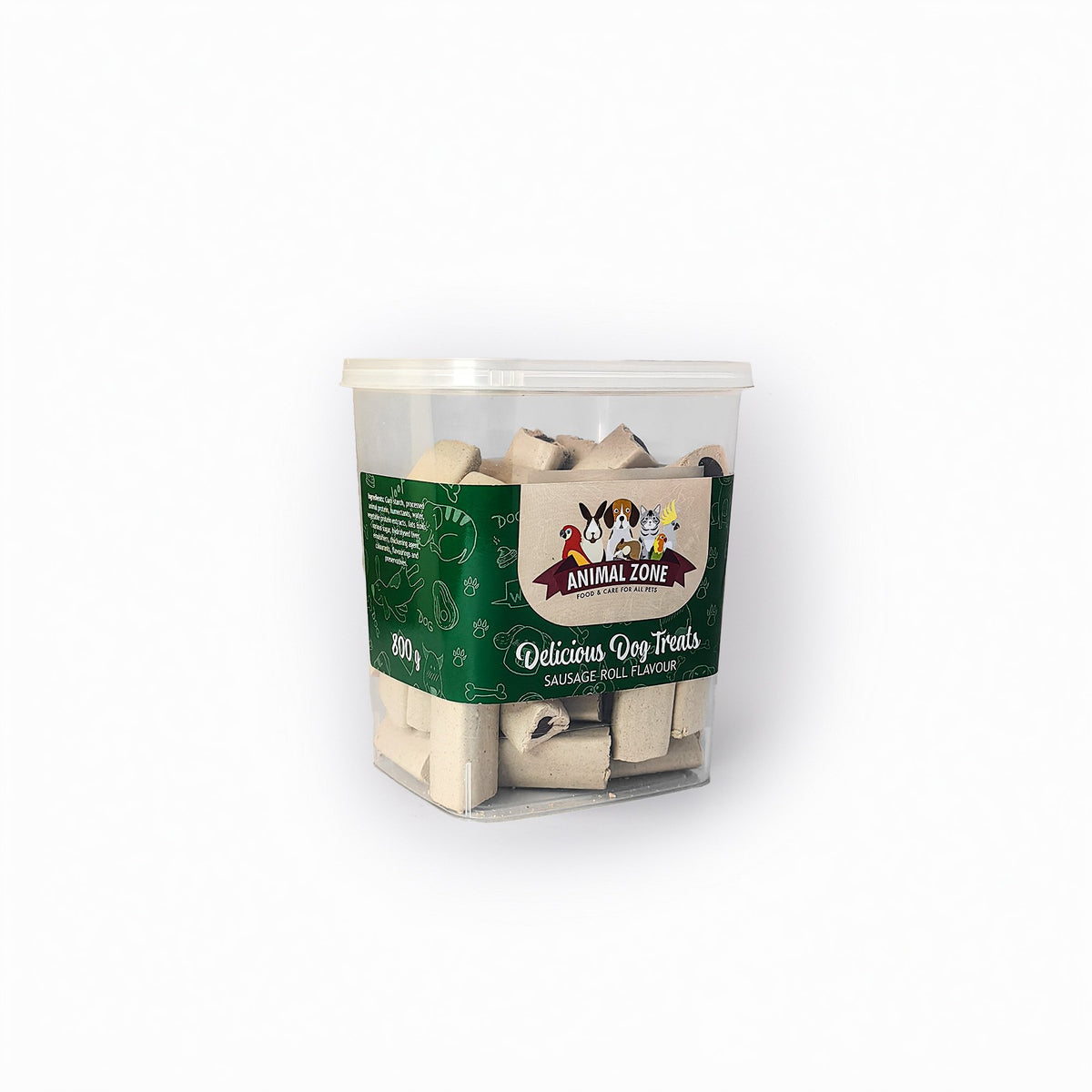 ANIMALZONE DOG TREAT SAUSAGE ROLL 800G