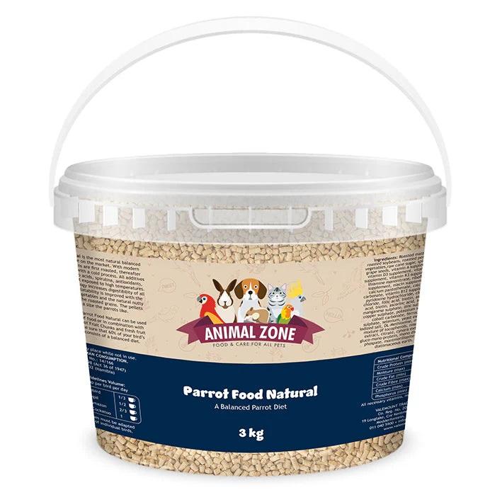 ANIMALZONE PARROT FOOD NATURAL 3KG