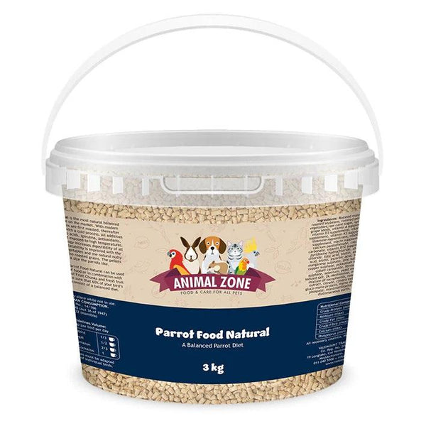 ANIMALZONE PARROT FOOD NATURAL 3KG