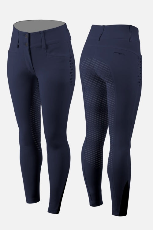 Animo Nylan Full Grip Breeches Navy