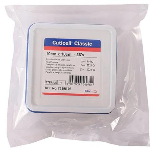 CUTICELL PARAFFIN-GAUZE 10X10 36S