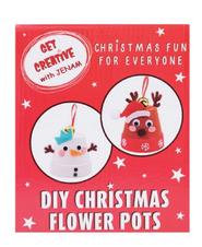 Chrismas Diy Flower Pots