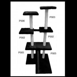Deluxe 4 Level Cat Scratch 6 Post