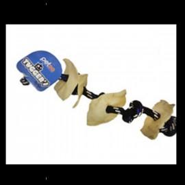 Tuggers Rope Bone 4 Rawhide Chips