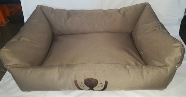 Wagit Bed Beige Set Med