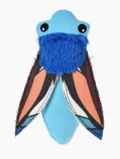 Beetle Cat Toy Blue 18cm
