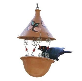 TERRACOTTA SUET BALL HOLDER