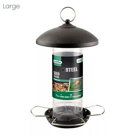 GARDMAN LARGE BIRD FEEDER METAL