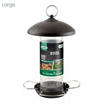 GARDMAN LARGE BIRD FEEDER METAL