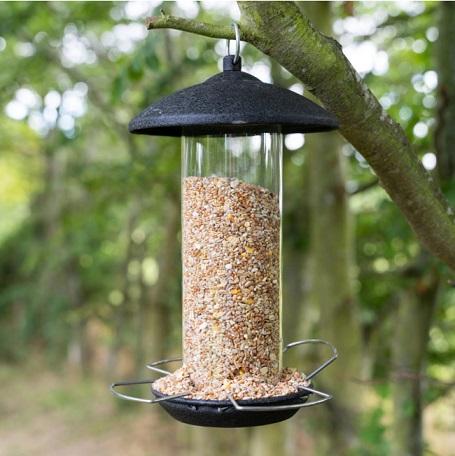GARDMAN LARGE BIRD FEEDER METAL