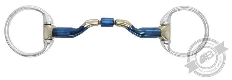 EGGBUTT PORTED BARREL SNAFFLE B14