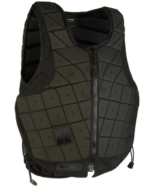 RACESAFE MOTION 3 BLACK BODY PROTECTOR