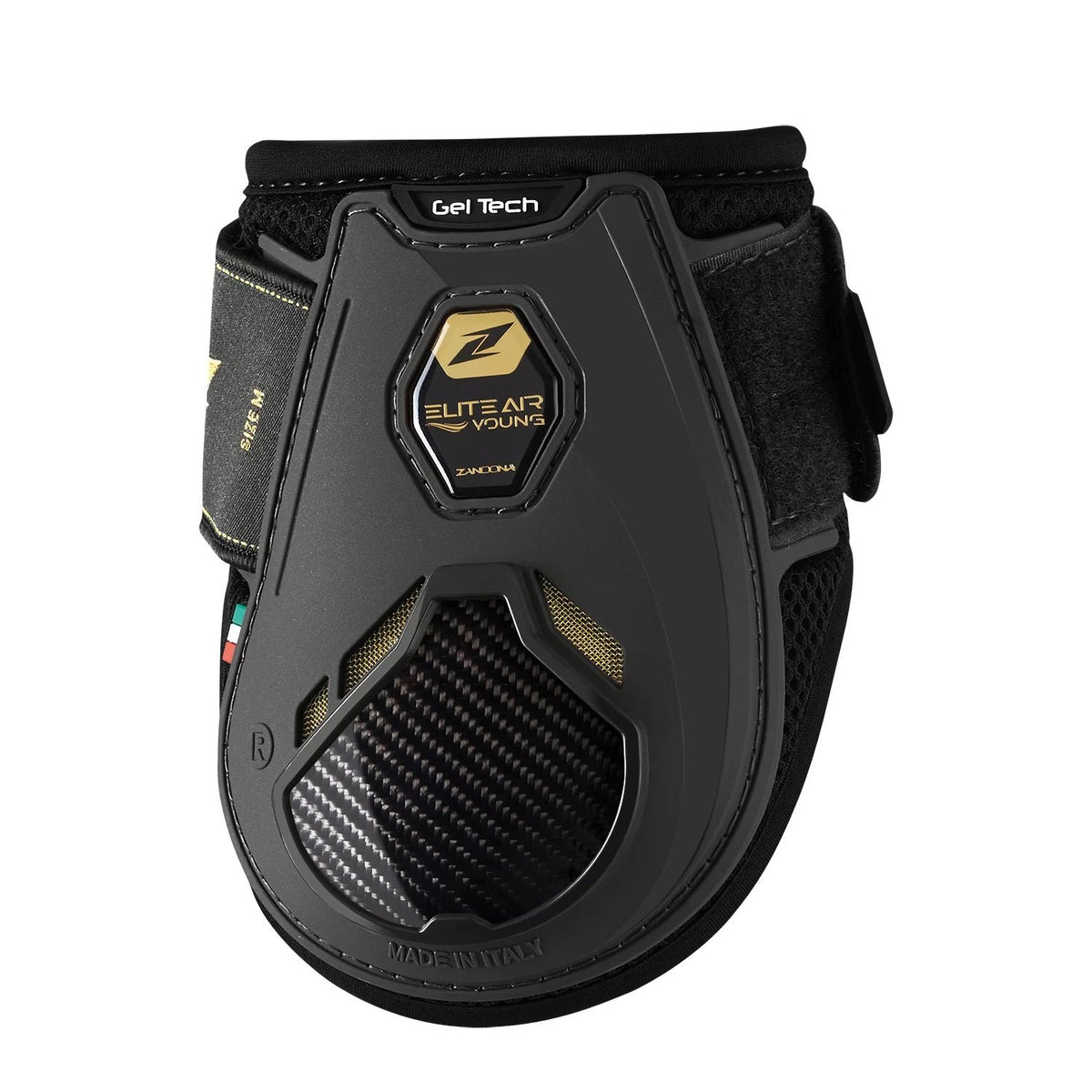 Zandona Elite Air Young Competition Fetlock Boots Black