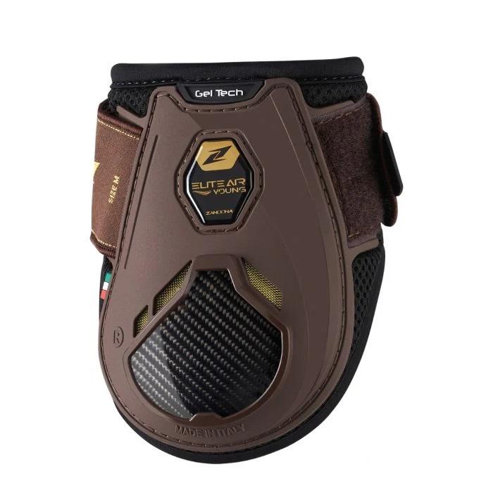 Zandona Elite Air Young Competition Fetlock Boots Brown