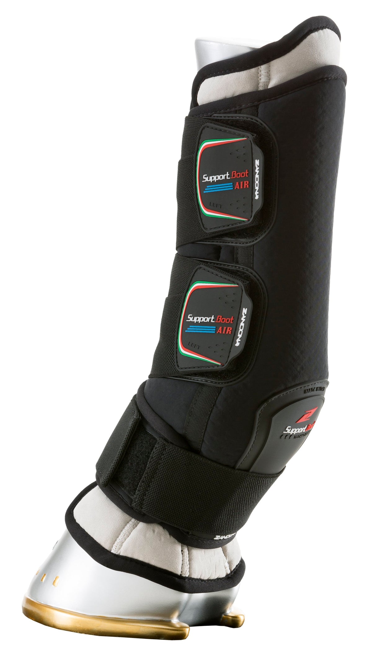 L Black Front Support Boot