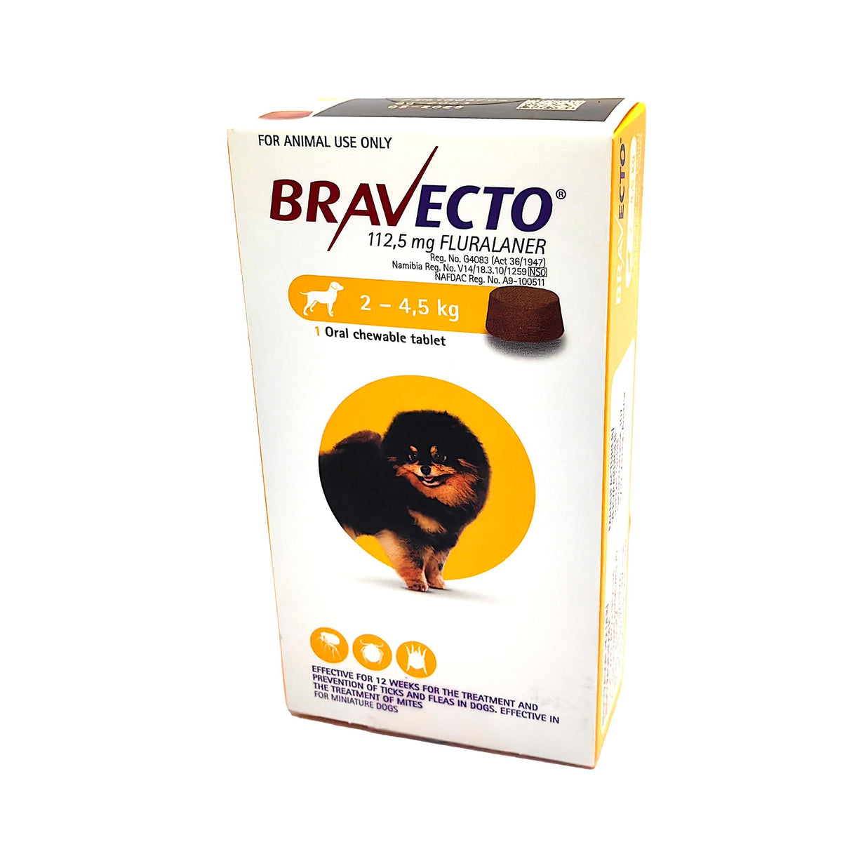 Bravecto Mini (2-4.5Kg)