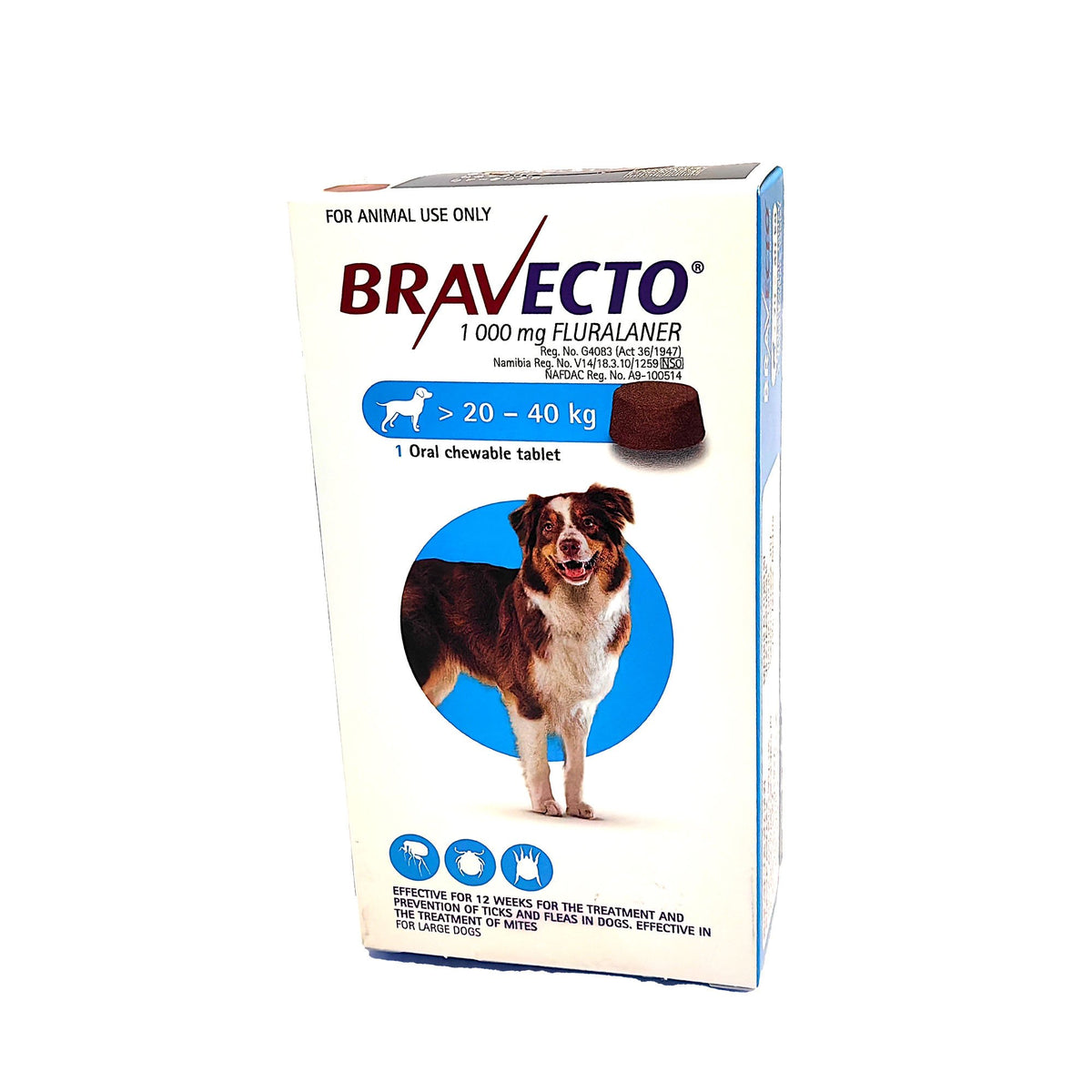 Bravecto Lrg (20-40Kg)