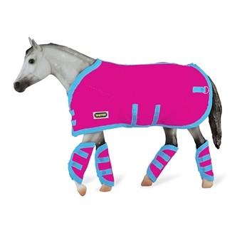 Breyer Pink  Blanket & Shipping Boots