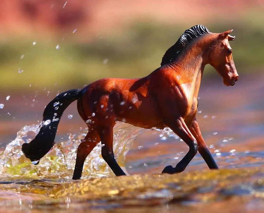 Breyer CollectA Thoroughbred Mare Bay