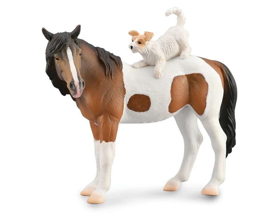 Breyer CollectA Mare & Terrier