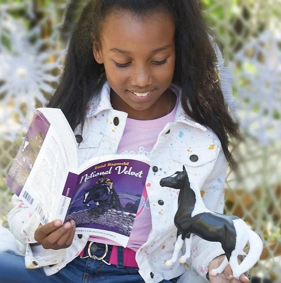Breyer- National Velvet Horse + Book