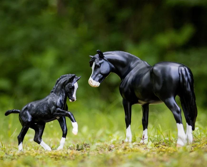 Breyer Nistar Blazing Kansas & Ethel