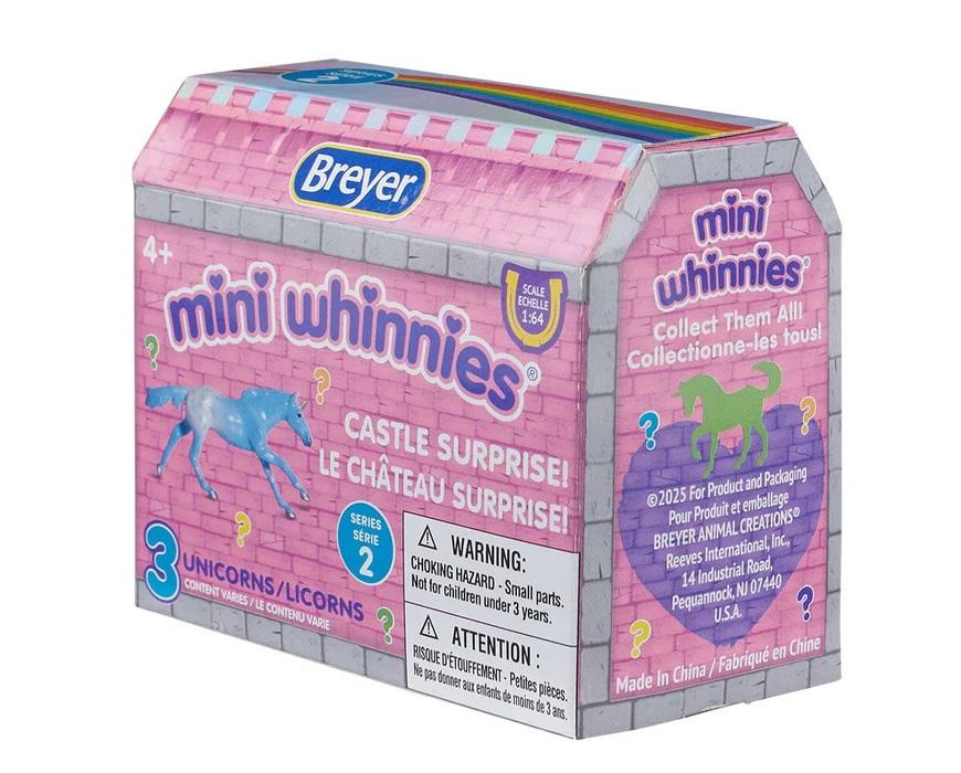 BREYER MINI UNICORN SURPRISE CASTLE